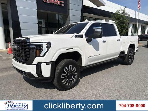 White Frost Tricoat 2024 GMC Sierra 3500 Denali
