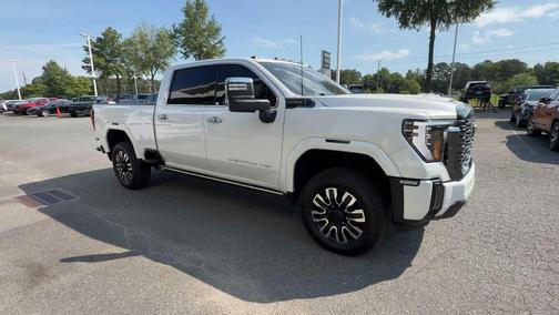White Frost Tricoat 2024 GMC Sierra 3500 Denali