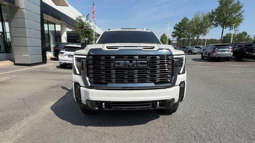 White Frost Tricoat 2024 GMC Sierra 3500 Denali