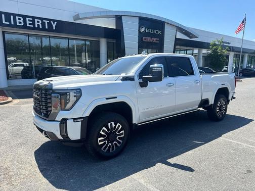 White Frost Tricoat 2024 GMC Sierra 3500 Denali