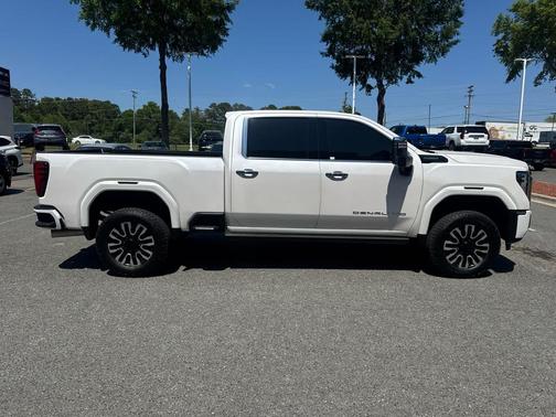 White Frost Tricoat 2024 GMC Sierra 3500 Denali