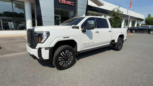 White Frost Tricoat 2024 GMC Sierra 3500 Denali