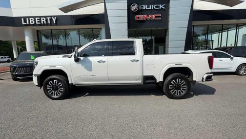 White Frost Tricoat 2024 GMC Sierra 3500 Denali