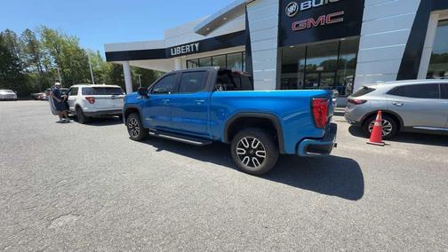 Dynamic Blue Metallic 2023 GMC Sierra 1500 AT4