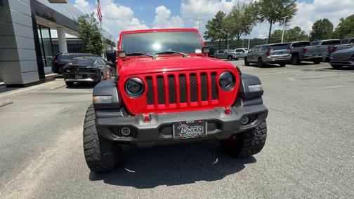 Firecracker Red Clearcoat 2018 Jeep Wrangler Unlimited Sport