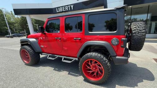 Firecracker Red Clearcoat 2018 Jeep Wrangler Unlimited Sport