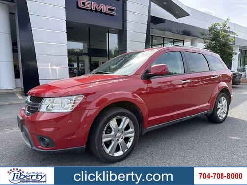 Brilliant Red Tri-Coat Pearl 2012 Dodge Journey Crew