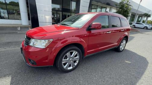 Brilliant Red Tri-Coat Pearl 2012 Dodge Journey Crew