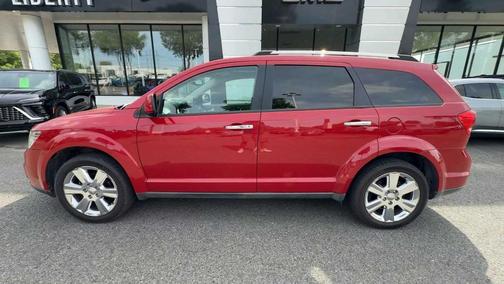 Brilliant Red Tri-Coat Pearl 2012 Dodge Journey Crew