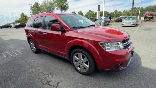 Brilliant Red Tri-Coat Pearl 2012 Dodge Journey Crew
