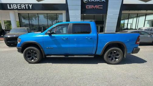 Hydro Blue Pearl 2022 RAM 1500 Rebel