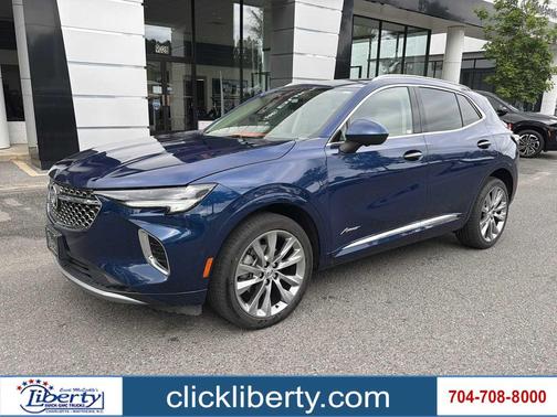 Sapphire Metallic 2022 Buick Envision AWD Avenir