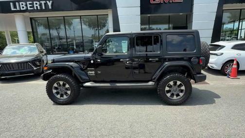 Black Clearcoat 2020 Jeep Wrangler Unlimited Sahara