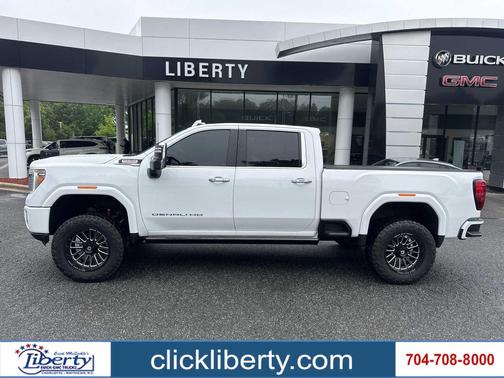 Summit White 2023 GMC Sierra 2500 Denali