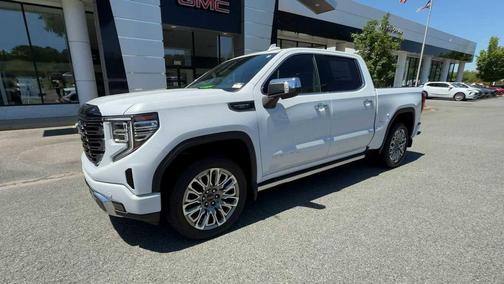 Glacier White Tricoat 2026 GMC Sierra 1500 Denali Ultimate