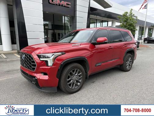 Supersonic Red 2023 Toyota Sequoia Platinum