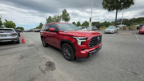 Supersonic Red 2023 Toyota Sequoia Platinum