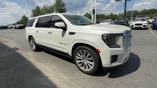 White Frost Tricoat 2024 GMC Yukon XL Denali