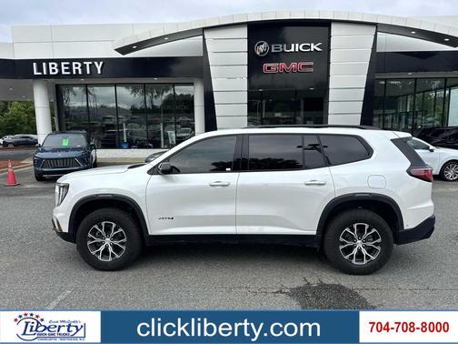 White Frost Tricoat 2024 GMC Acadia AWD AT4