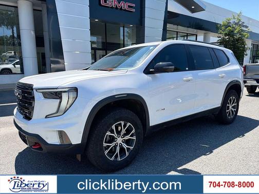 White Frost Tricoat 2024 GMC Acadia AWD AT4