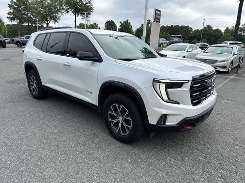 White Frost Tricoat 2024 GMC Acadia AWD AT4
