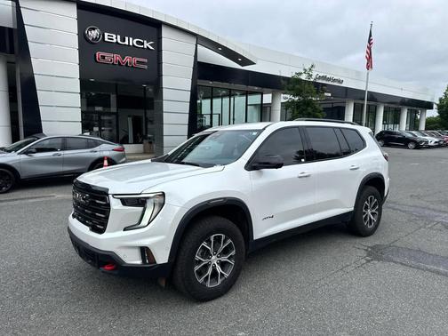 White Frost Tricoat 2024 GMC Acadia AWD AT4