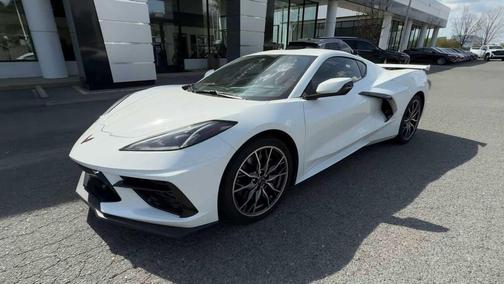 Arctic White 2026 Chevrolet Corvette Stingray w/2LT