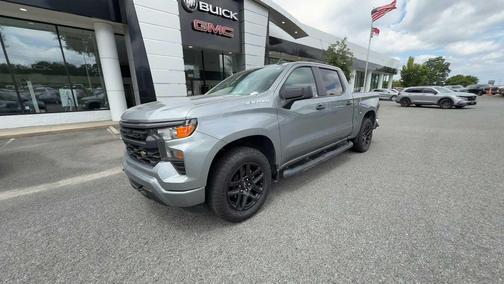 Sterling Gray Metallic 2025 Chevrolet Silverado 1500 Custom