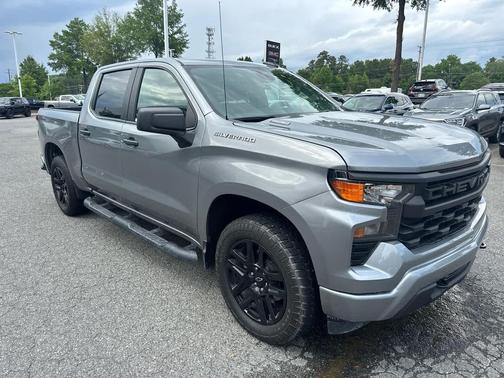 Sterling Gray Metallic 2025 Chevrolet Silverado 1500 Custom