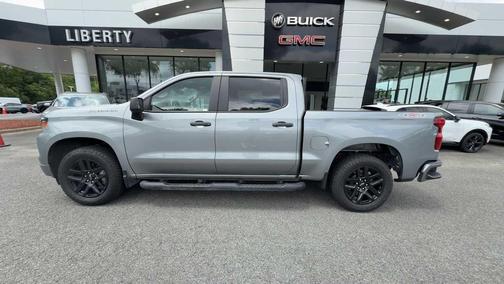 Sterling Gray Metallic 2025 Chevrolet Silverado 1500 Custom