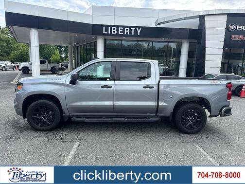 Sterling Gray Metallic 2025 Chevrolet Silverado 1500 Custom