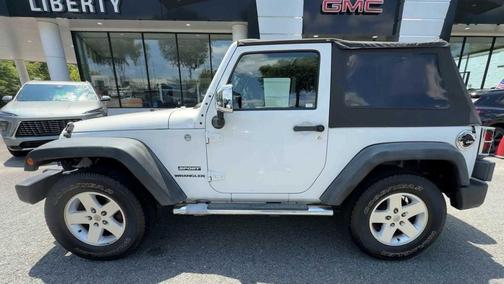 Bright White Clearcoat 2011 Jeep Wrangler Sport