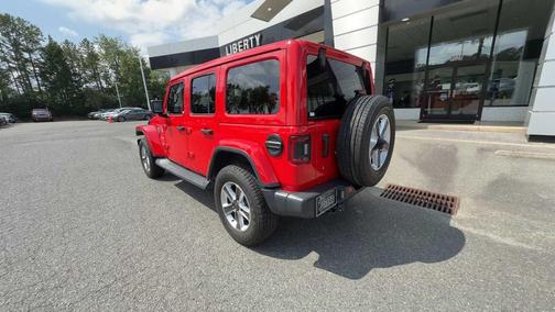 Firecracker Red Clearcoat 2020 Jeep Wrangler Unlimited Sahara