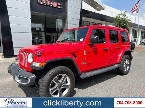 Firecracker Red Clearcoat 2020 Jeep Wrangler Unlimited Sahara