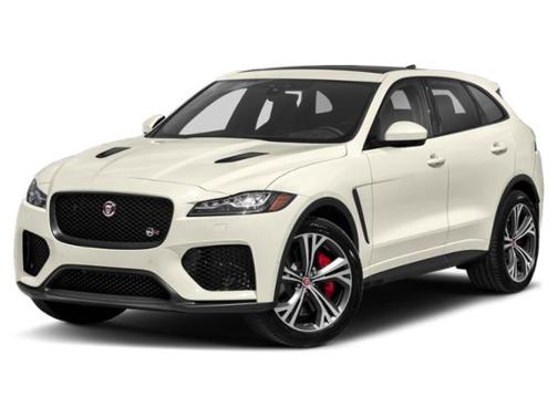 Valloire White Pearl Gloss 2020 Jaguar F-PACE SVR P550 AWD Automatic