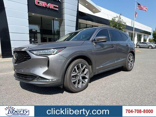Liquid Carbon Metallic 2023 Acura MDX Technology Package