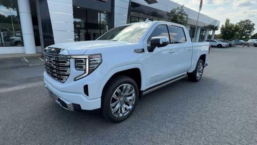 Glacier White Tricoat 2026 GMC Sierra 1500 Denali