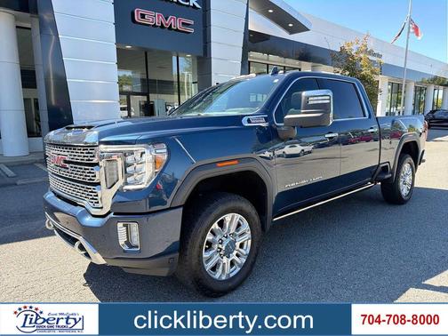 Pacific Blue Metallic 2023 GMC Sierra 2500 Denali