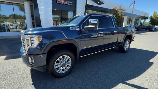 Pacific Blue Metallic 2023 GMC Sierra 2500 Denali