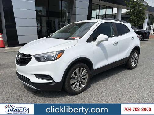 Summit White 2018 Buick Encore Preferred