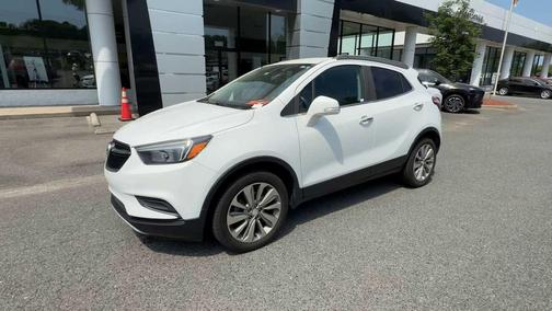 Summit White 2018 Buick Encore Preferred
