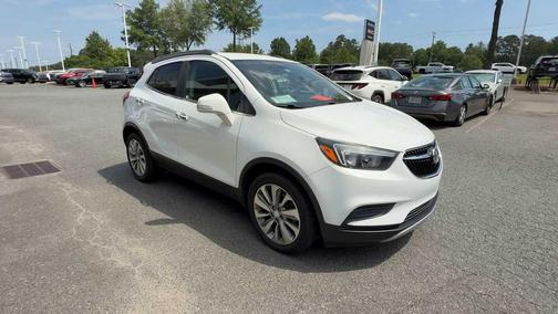 Summit White 2018 Buick Encore Preferred