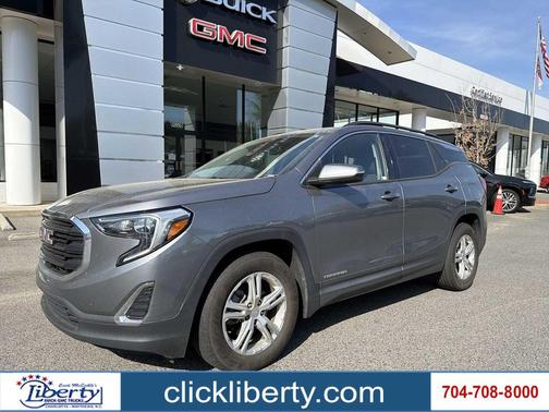 Satin Steel Metallic 2020 GMC Terrain SLE