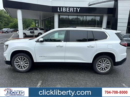 Summit White 2024 GMC Acadia Denali