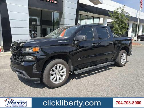 Black 2021 Chevrolet Silverado 1500 Custom