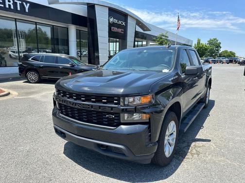 Black 2021 Chevrolet Silverado 1500 Custom