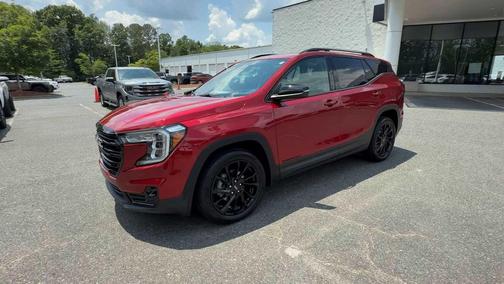 Volcanic Red Tintcoat 2024 GMC Terrain SLT