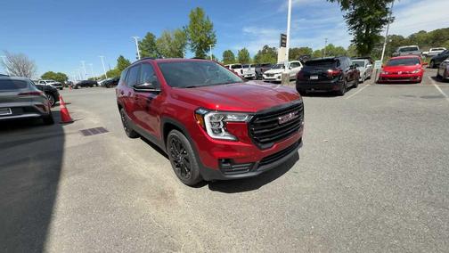 Volcanic Red Tintcoat 2024 GMC Terrain SLT