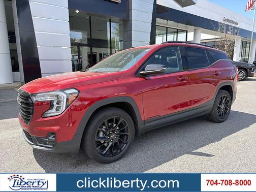 Volcanic Red Tintcoat 2024 GMC Terrain SLT