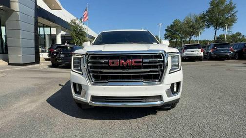 Summit White 2023 GMC Yukon SLT